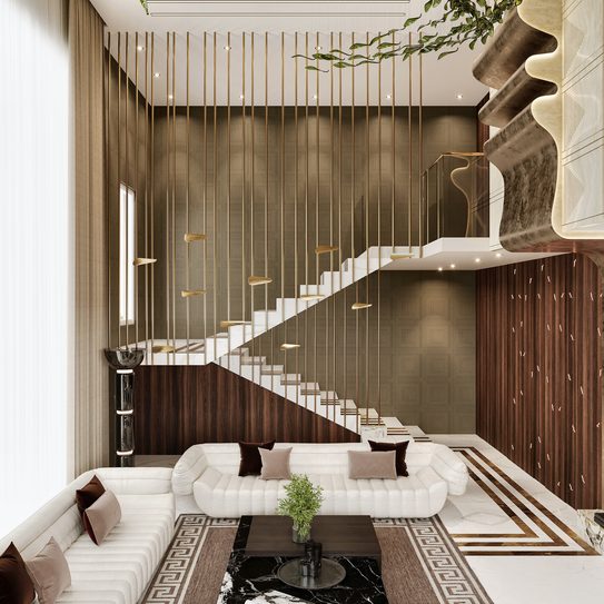 The staircase