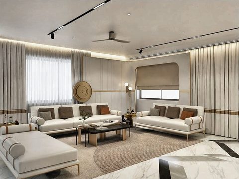 The living room